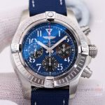 NEW! Swiss Replica Breitling Avenger Chronograph 44 Blue Dial 7750 Watch